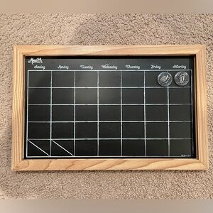 CHALKBOARD Wall Calendar 11x17in. The Board Dudes
